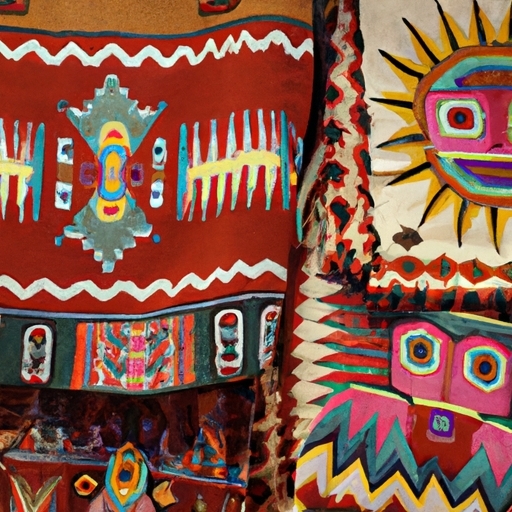 Hopi kachina dolls carpets